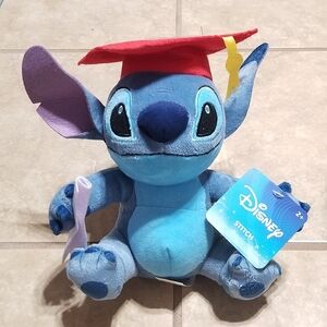 Disney Graduation Stitch 8 Inch Plush